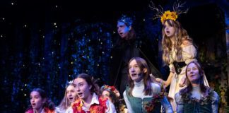 PHOTO: Emiko Esmiller | South Pasadenan News | The cast of Midsummer Night's Dream at South Pasadena High School.