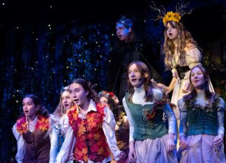 PHOTO: Emiko Esmiller | South Pasadenan News | The cast of Midsummer Night's Dream at South Pasadena High School.
