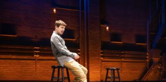 PHOTO: Matthew Murphy | The South Pasadenan | Alex Edelman in "Just For Us" at Mark Taper Forum through November 26, 2023.