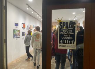 PHOTO: Alisa Hayashida | The South Pasadenan | The 2023 PTSA Reflections exhibit at SPARC Gallery.