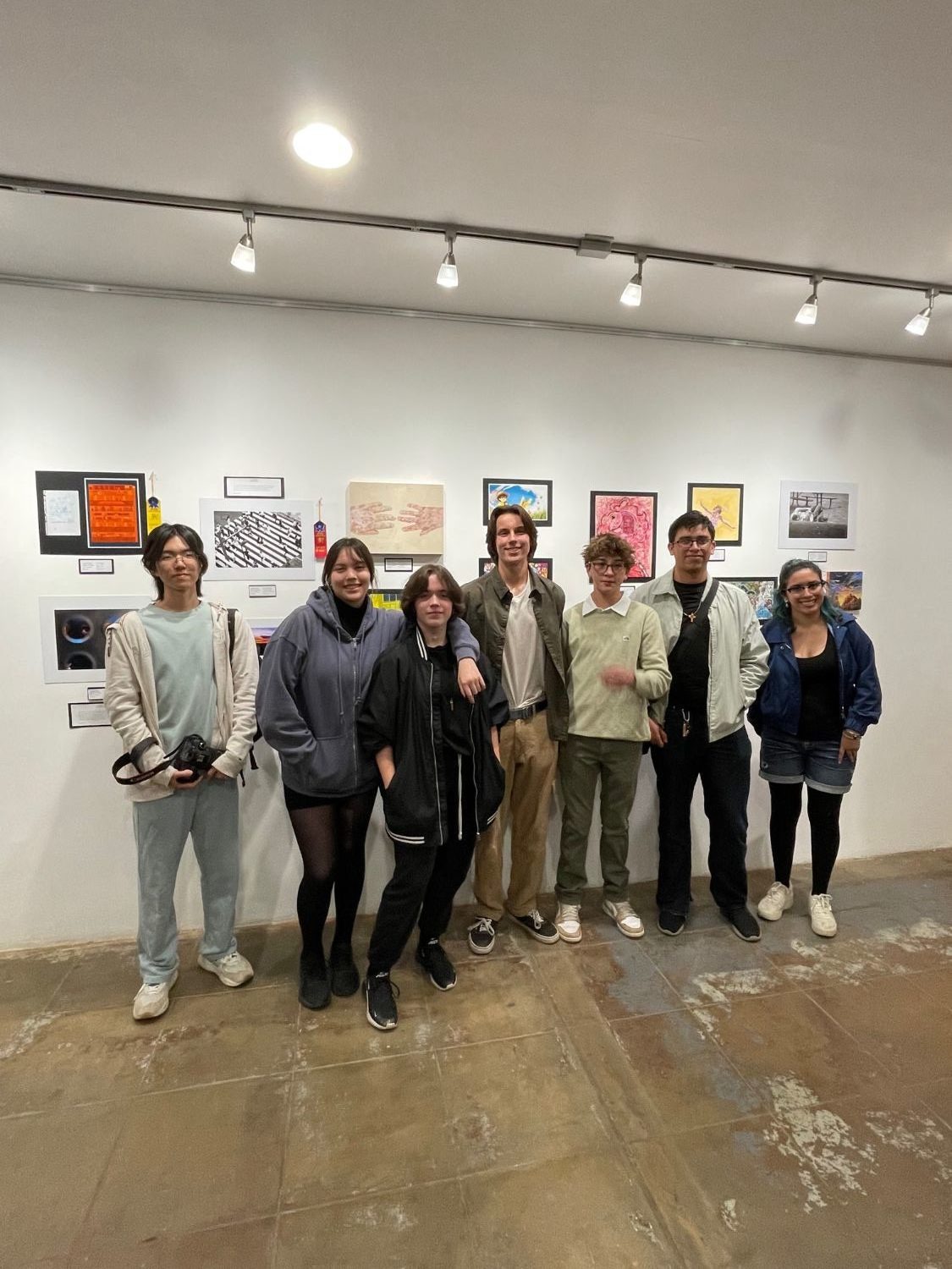 | The South Pasadenan | South Pasadena News PHOTO: Andrew Bernstein | The South Pasadenan | Art exhibitors at the 2023 PTSA Reflections exhibit at SPARC Gallery.