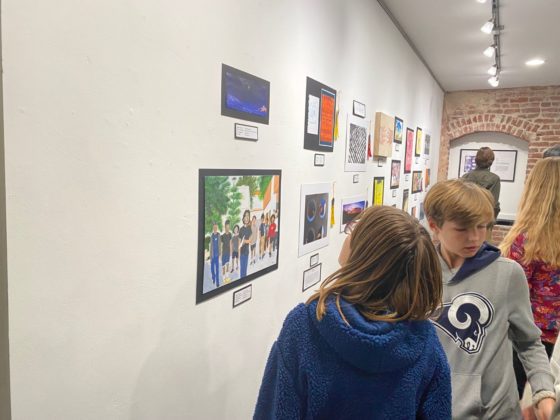PHOTO: Alisa Hayashida | The South Pasadenan | The 2023 PTSA Reflections exhibit at SPARC Gallery.
