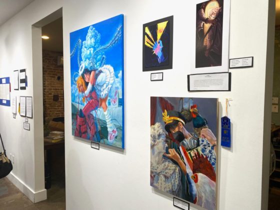 PHOTO: Alisa Hayashida | The South Pasadenan | The 2023 PTSA Reflections exhibit at SPARC Gallery.