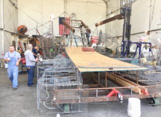 Rose Parade 2022 | South Pasadena Float Construction on Target