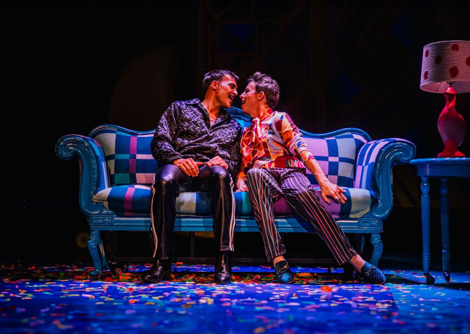 | The South Pasadenan | South Pasadena News PHOTO: Jeff Lorch | The South Pasadenan News | George Salazar, Cheyenne Jackson and Kevin Cahoon in La Cage aux Folles at Pasadena Playhouse.
