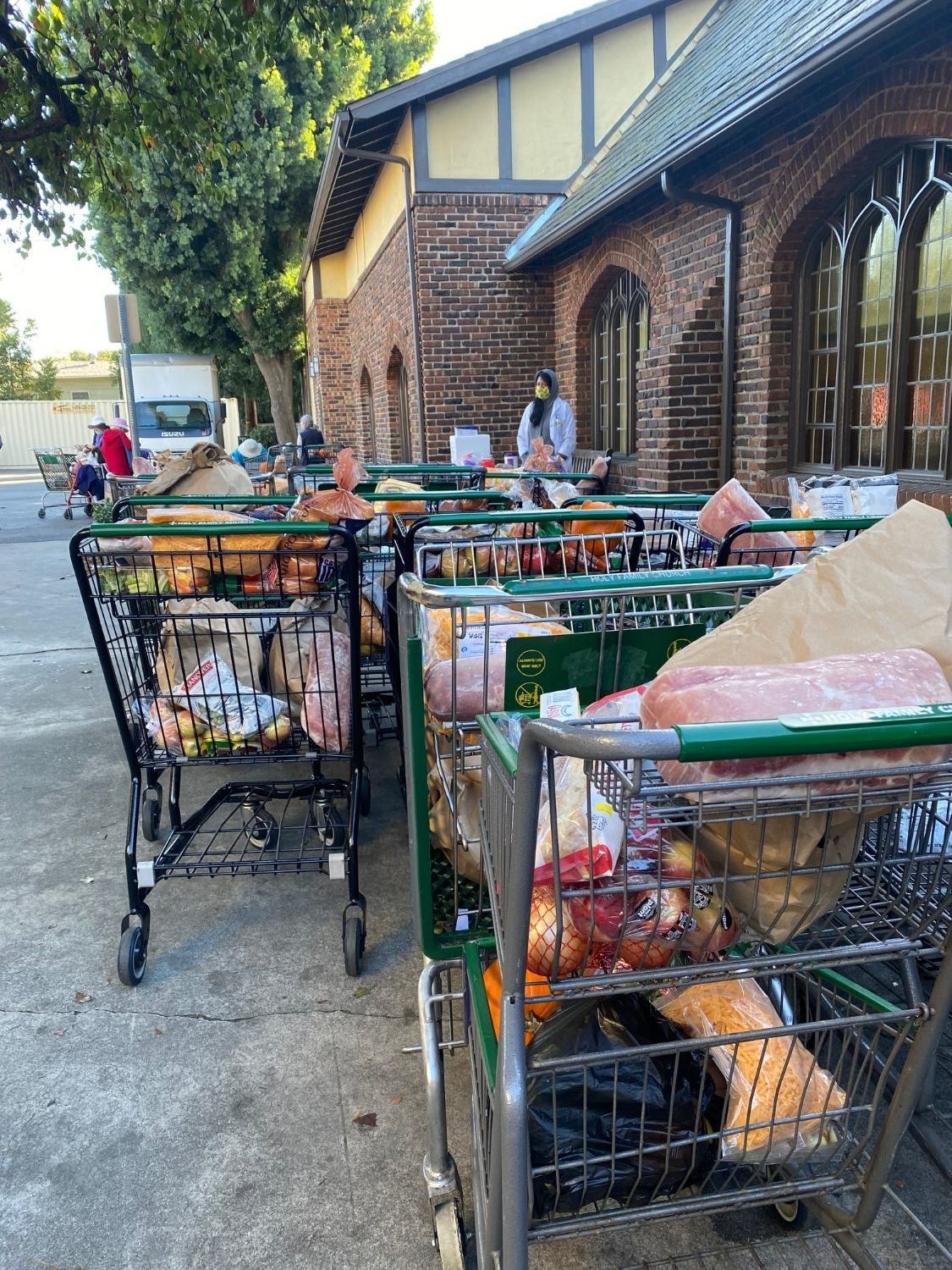 | The South Pasadenan | South Pasadena News PHOTO: Alisa Hayashida | The South Pasadenan | Thanksgiving Giving Bank at Holy Family Church.