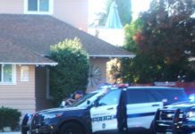 PHOTO: Henk Friezer | The South Pasadenan | SPPD make arrest of car theft suspect.