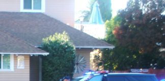 PHOTO: Henk Friezer | The South Pasadenan | SPPD make arrest of car theft suspect.