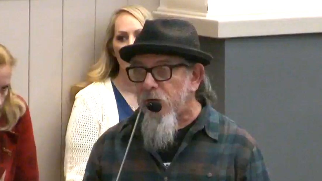 Screencap: South Pasadena City Council Meeting November 19,2025 | Roberto Flores giving public comment