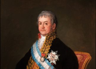 The Huntington Acquires Historic Portrait by Renowned Spanish Painter GOYA PHOTO: The Huntington Library, Art Museum, and Botanical Gardens | The South Pasadenan | Francisco José de Goya y Lucientes (Spanish, 1746–1828). Portrait of José Antonio Caballero, Second Marqués de Caballero, Secretary of Grace and Justice, 1807. Oil on canvas, canvas: 41 5/16 × 33 1/8 in. (105 × 84.1 cm), frame: 53 1/16 × 44 7/8 × 3 1/2 in. (134.8 × 114 × 8.9 cm). Gift of The Ahmanson Foundation.