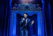 Love is Love at New Revival of “La Cage Aux Folles” at Pasadena Playhouse PHOTO: Jeff Lorch | South Pasadenan News | Cheyenne Jackson as Georges in La Cage aux Folles at Pasadena Playhouse.