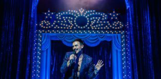 PHOTO: Jeff Lorch | South Pasadenan News | Cheyenne Jackson as Georges in La Cage aux Folles at Pasadena Playhouse.