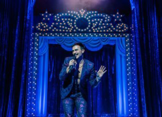 PHOTO: Jeff Lorch | South Pasadenan News | Cheyenne Jackson as Georges in La Cage aux Folles at Pasadena Playhouse.