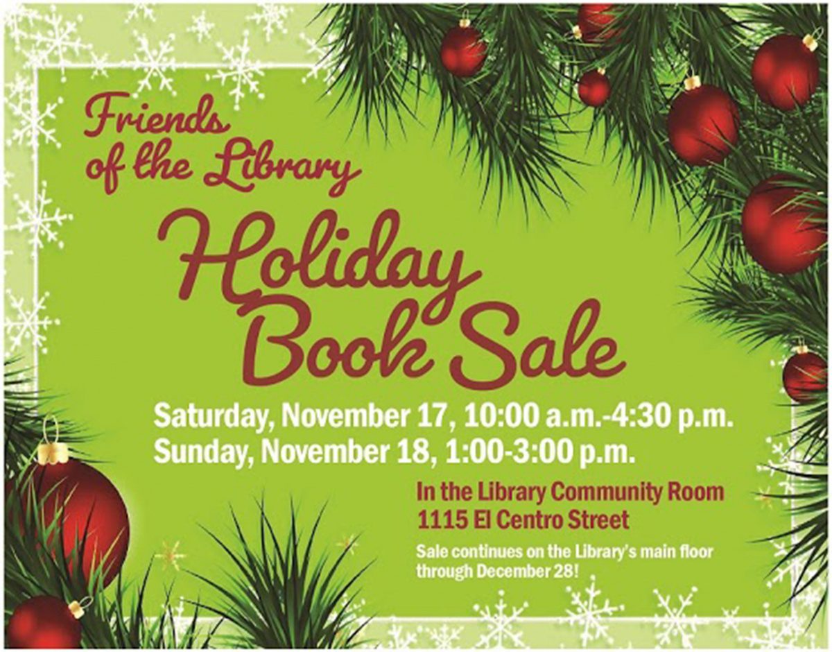 south-pasadena-news-11-9-2018-south-pasadena-public-library-holiday-book-sale-nears-02 | The South Pasadenan | South Pasadena News
