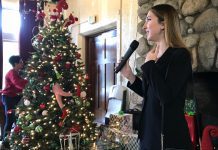 Rose Princess Cole Fox Visits Seniors | Serving up Holiday Cheer at War Memorial Luncheon