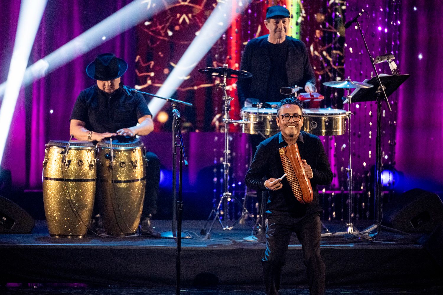 | The South Pasadenan | South Pasadena News PHOTO: Timothy Norris | The South Pasadenan | Gabrielito y La Verdad performing at the LA County Holiday Celebration at Dorothy Chandler Pavilion.