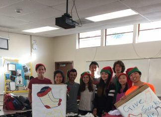 South Pasadena High Students Help Homeless with Sock Drive