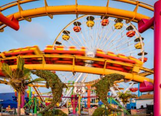 Rose Parade 2022 | Johana Ventura from Santa Monica Pier Rides in Parade