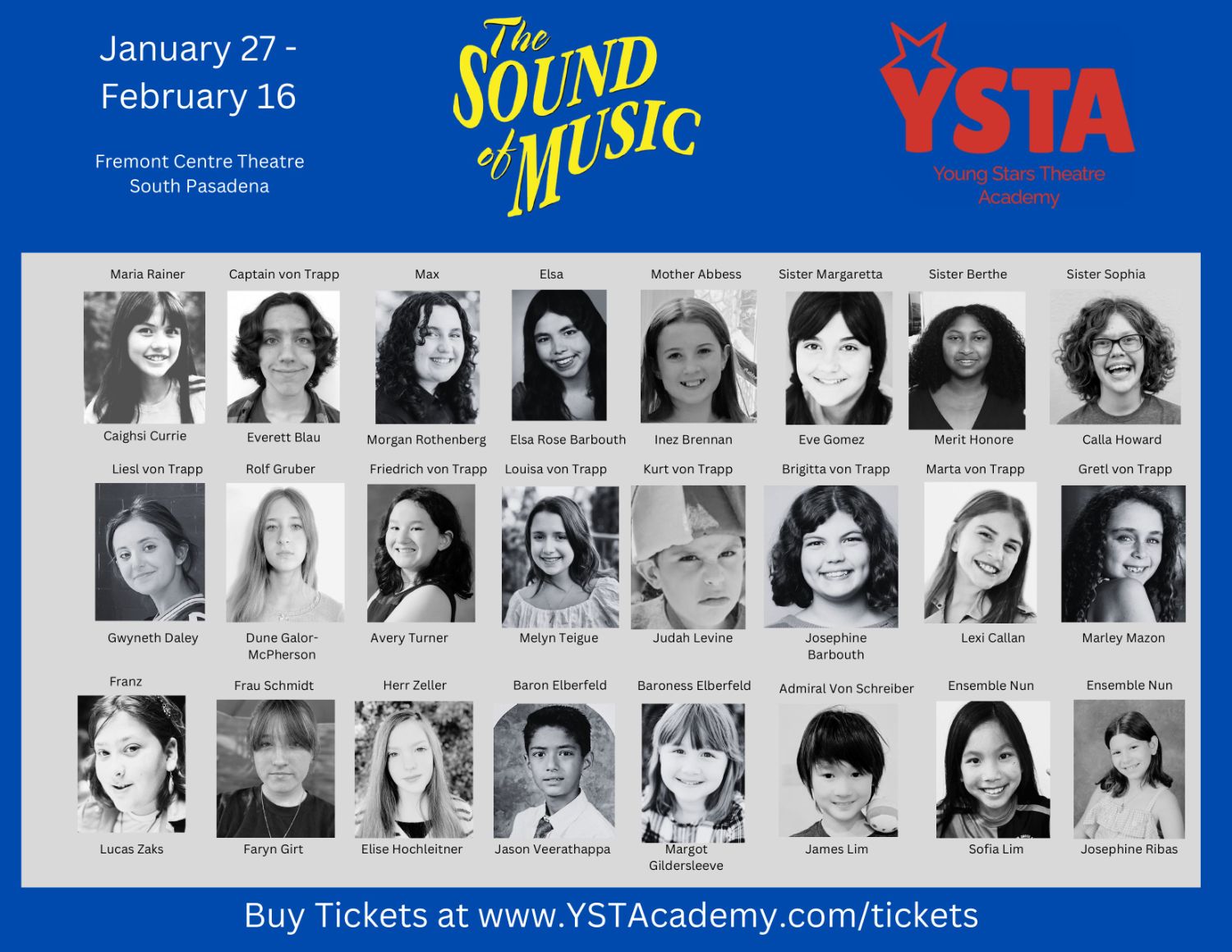 | The South Pasadenan | South Pasadena News South Pasadena Live Performance - Go See: The Sound of Music at Fremont Center Theatre