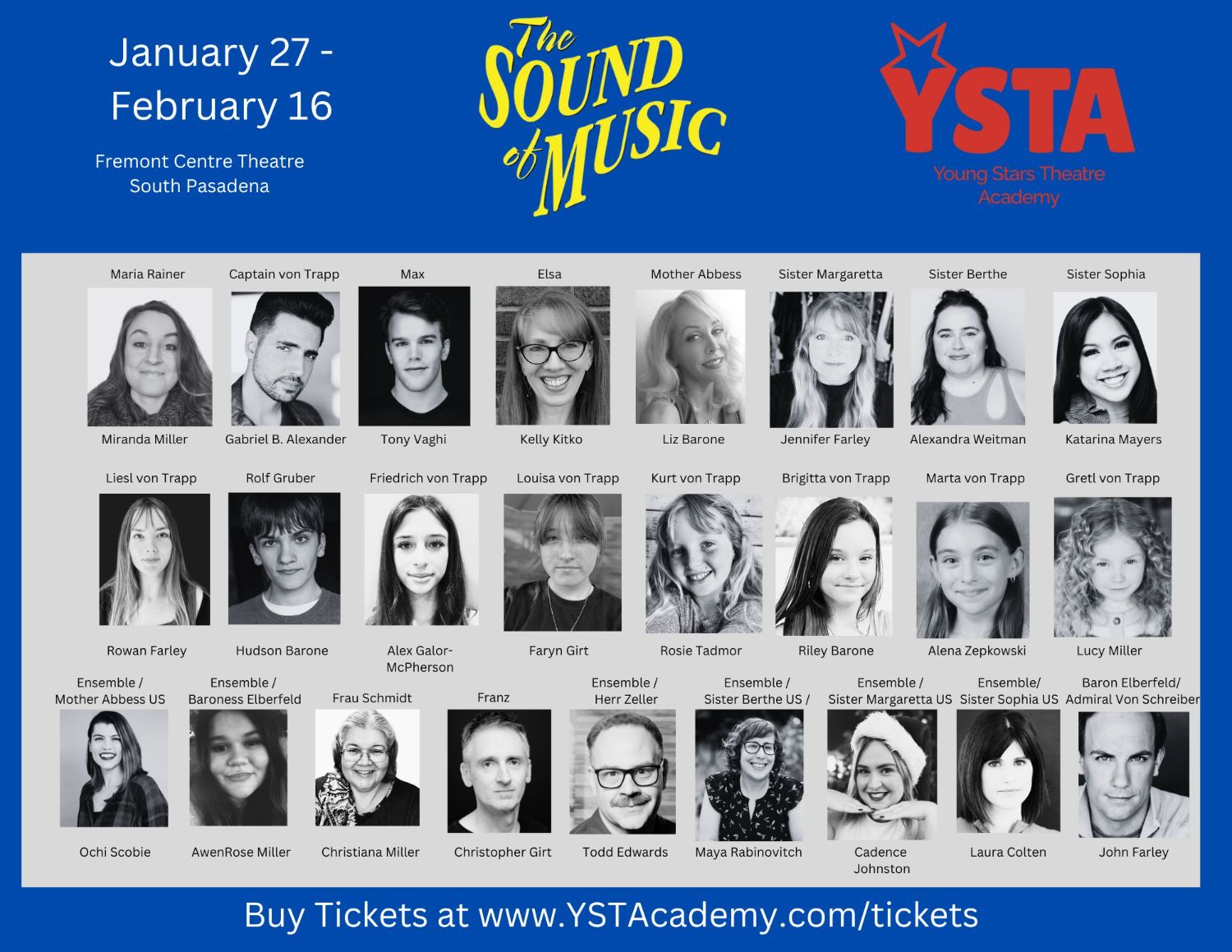 | The South Pasadenan | South Pasadena News South Pasadena Live Performance - Go See: The Sound of Music at Fremont Center Theatre