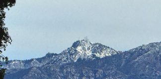 Weather Report Friday South Pasadena: Drying Trend Ahead as Storm System Moves Out Snow capped San Gabriel Mountains above South Pasadena after a week of rainy weather
