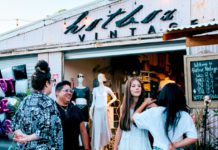 PHOTO: Hotbox Vintage on Mission Street 'in the back warehouse' | South Pasadena News | ARTS CRAWL SATURDAY "How Bizarre, How Bazaar" Shopping event