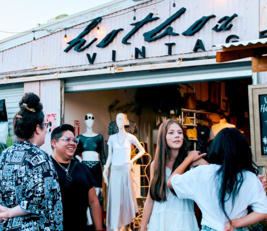 PHOTO: Hotbox Vintage on Mission Street 'in the back warehouse' | South Pasadena News | ARTS CRAWL SATURDAY "How Bizarre, How Bazaar" Shopping event