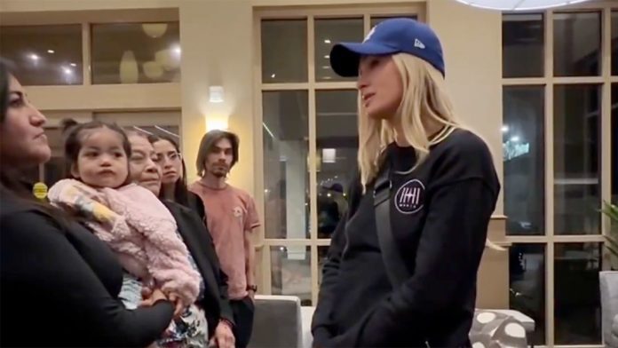 PHOTO: 11:11Media | The South Pasadenan | 11:11 Media Impact is a nonprofit organization founded by Paris Hilton: x.com @ParisHilton | Jan. 16, 2025 "Meeting families displaced by the LA fires was such an emotional experience 🥹 Through my nonprofit, 11:11 Media Impact, we’ve placed dozens of families in hotels for longer-term stays."