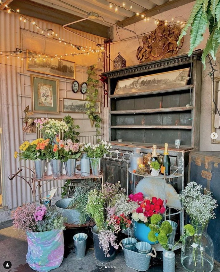 Eclectic Music Festival hotbox vintage south pasadena |'flower bar' build your own bouquet 