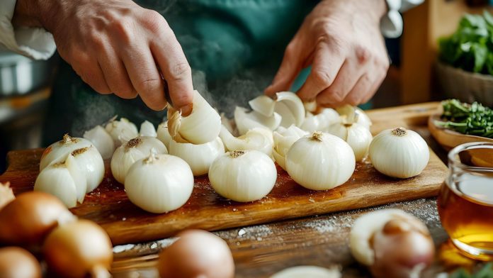 The onion, along with its culinary cousins — celery and carrots — makes up the holy mirepoix, forming a flavor foundation in diverse dishes