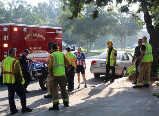 Cyclist and Vehicle Collide