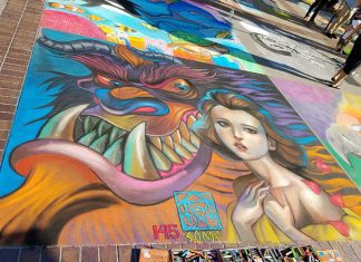 UPDATE: Winners Announced | Annual Pasadena Chalk Festival lights up Paseo Colorado