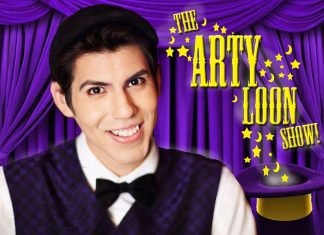 Arty Loon Magic Show at the South Pasadena Public Library