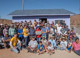 South Pasadena and San Marino Rotary Clubs Build a House in Mexico