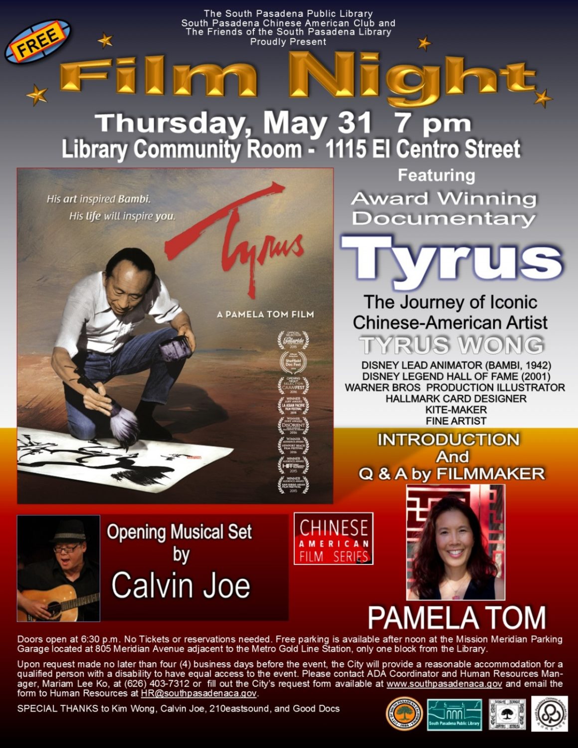 southpasadenan-news-5-29-18-tyrus-wong-documentary-film-night-flyer | The South Pasadenan | South Pasadena News