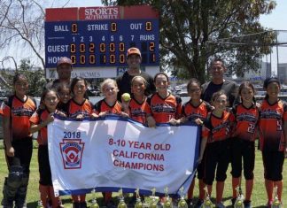 State Championship | South Pasadena Little League 8-9-10 Softball Wins A Title