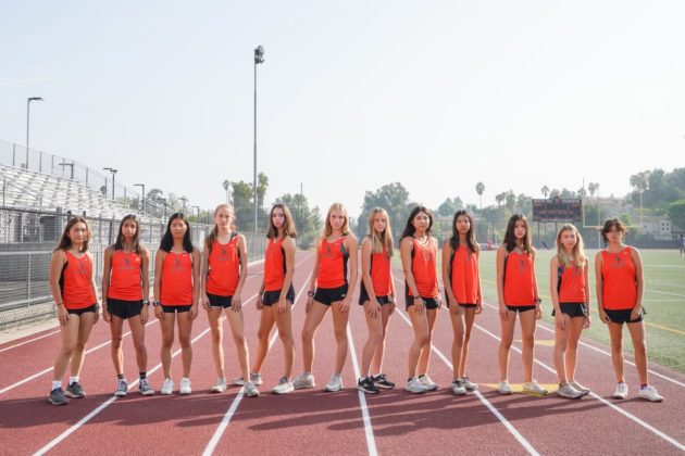 SPHS cross country varsity girls